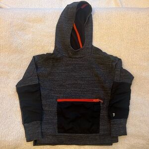 Boys size S (6/7) All in Motion sweatshirt with zip pocket